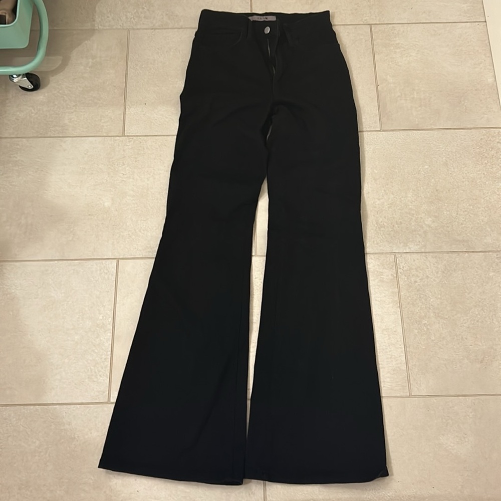 Joes black bootcut jeans